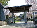 [寺社]江差法華寺山門