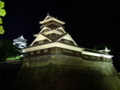 [夜景][城郭]熊本城宇土櫓ライトアップ