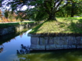 [城郭]龍岡城の水堀と稜堡