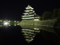 [夜景][城郭]松本城天守群ライトアップ