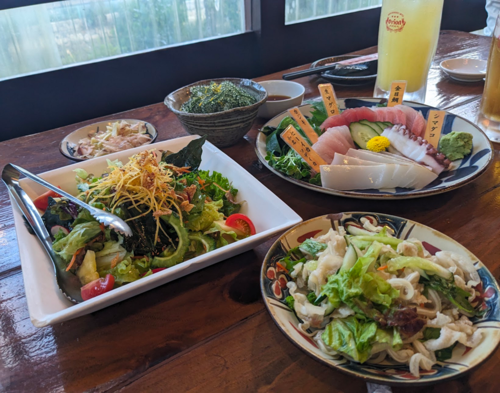 沖縄の料理たち