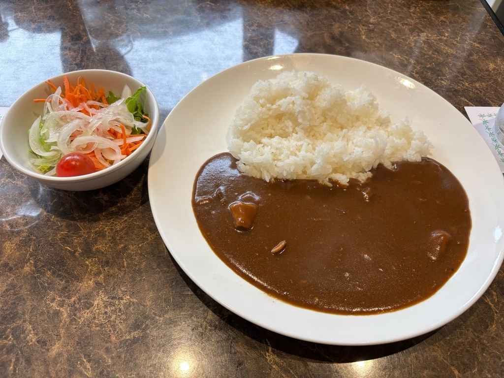 Day1の昼食のカレー