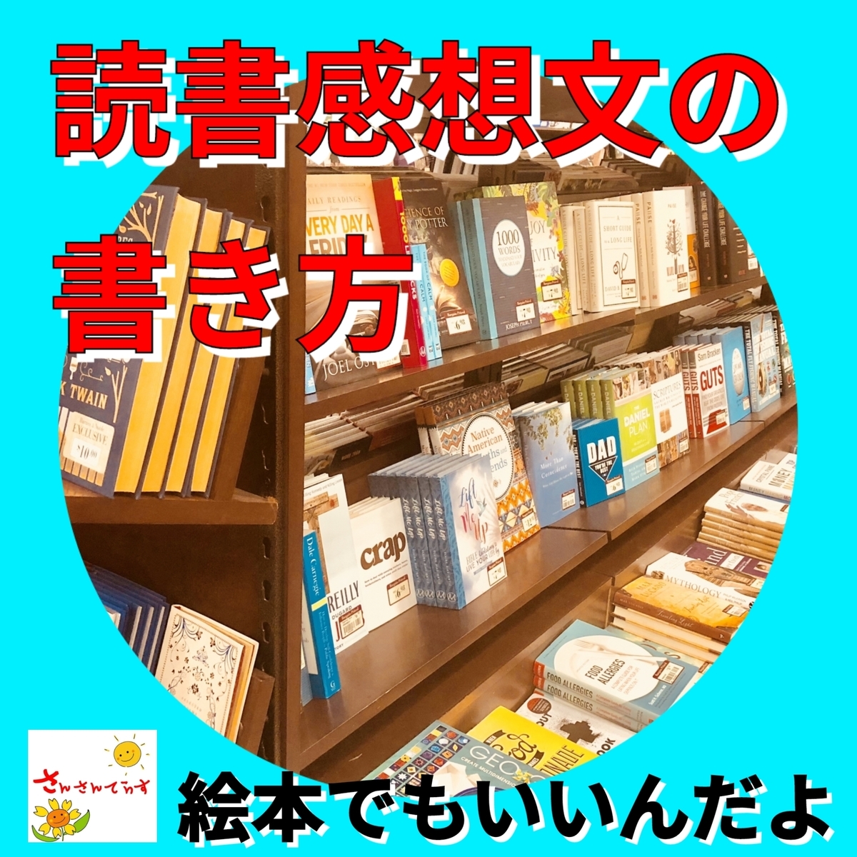 絵本でもいいんだよ 読書感想文の書き方 さんさんてらす 小学校 読書感想文の書き方