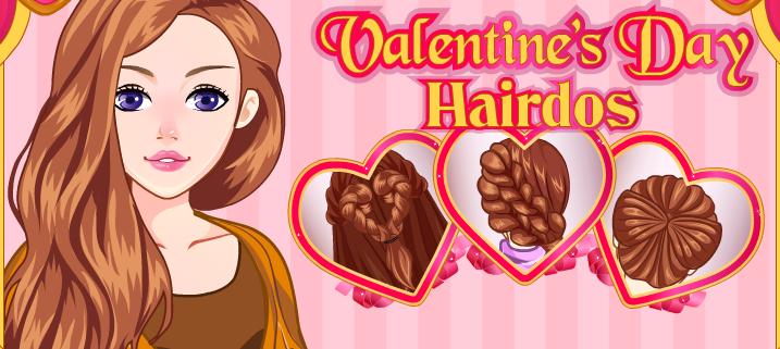 Valentine's Day Hairdos Girl Game Valentine's Day Hairdos Girl Game