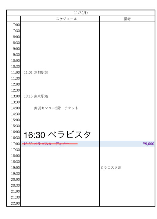21年11月 東京ディズニー旅行 1日目前半 新幹線から京葉線の乗換は6号車からが早い ぼちぼち旅行ｂlog Sao散歩