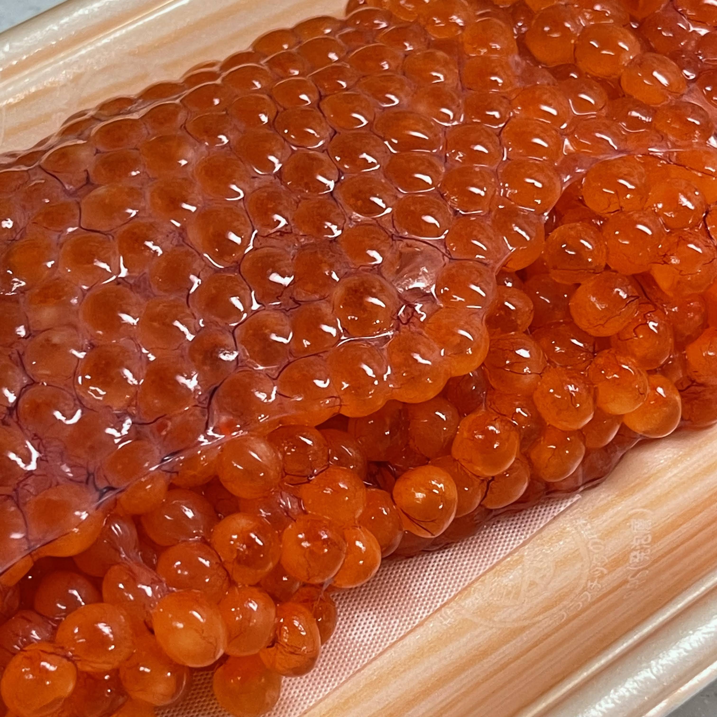 生筋子が高い！2021年最初で最後のいくら醤油漬けを作りました