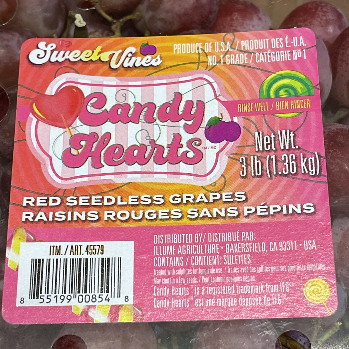 コストコのキャンディハーツグレープは激甘ぶどうでびっくりしました みんなたのしくすごせたら コストコのキャンディハーツグレープは激甘ぶどうでびっくりしました みんなたのしくすごせたら