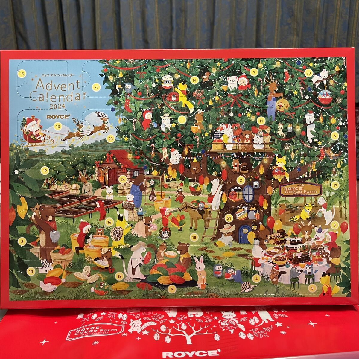 2024年のアドベントカレンダーもやっぱりロイズ！そしてまたまた