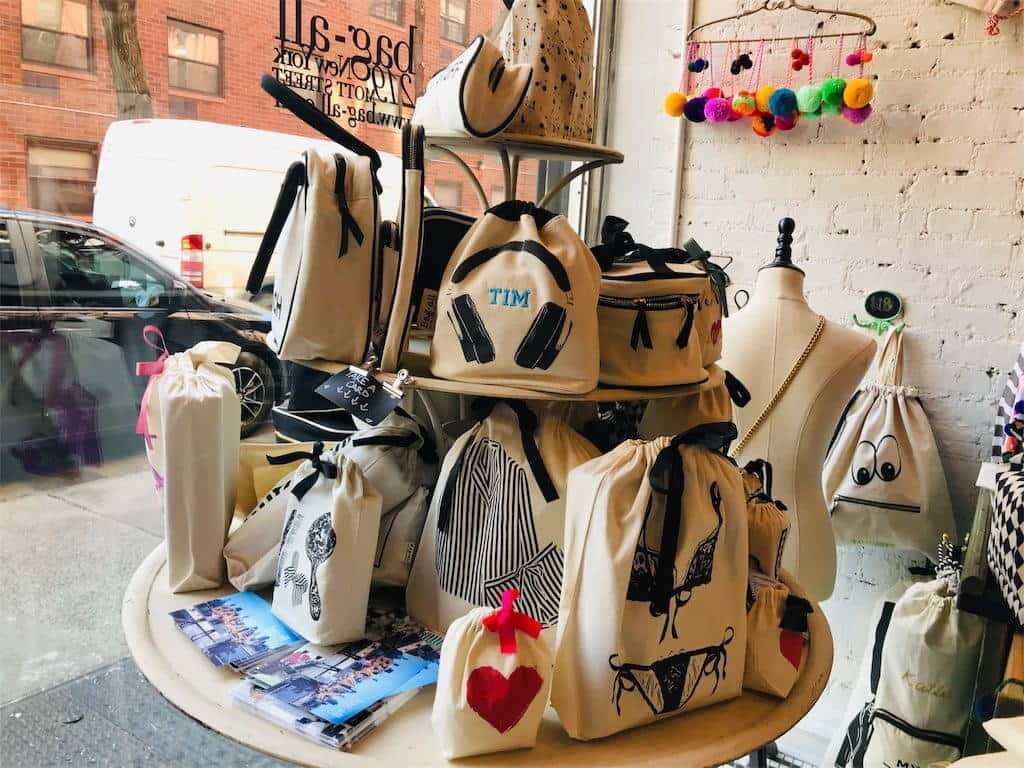 NY】キュートなギフトバッグストア,Bag-all 名前を入れて特別な贈り物