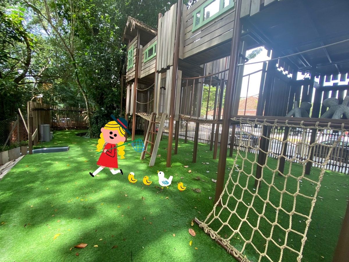 プレグラ付きのレストランthe Pantry＠Dempsey シンガポール子連れDays