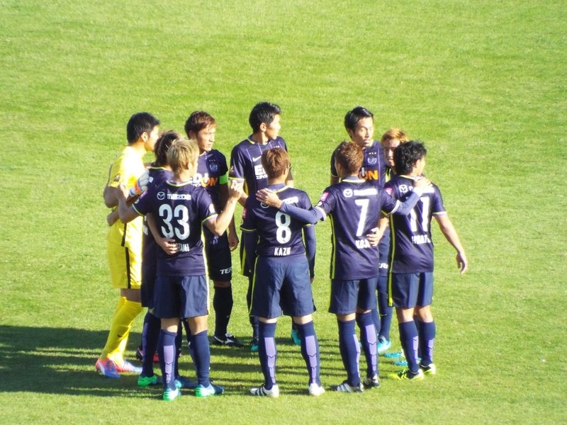 ｻﾝﾌﾚｯﾁｪvs福岡ｱﾋﾞｽﾊﾟのﾎｰﾑ最終試合で森崎浩司が魅せた 感謝 Aozoramugendai