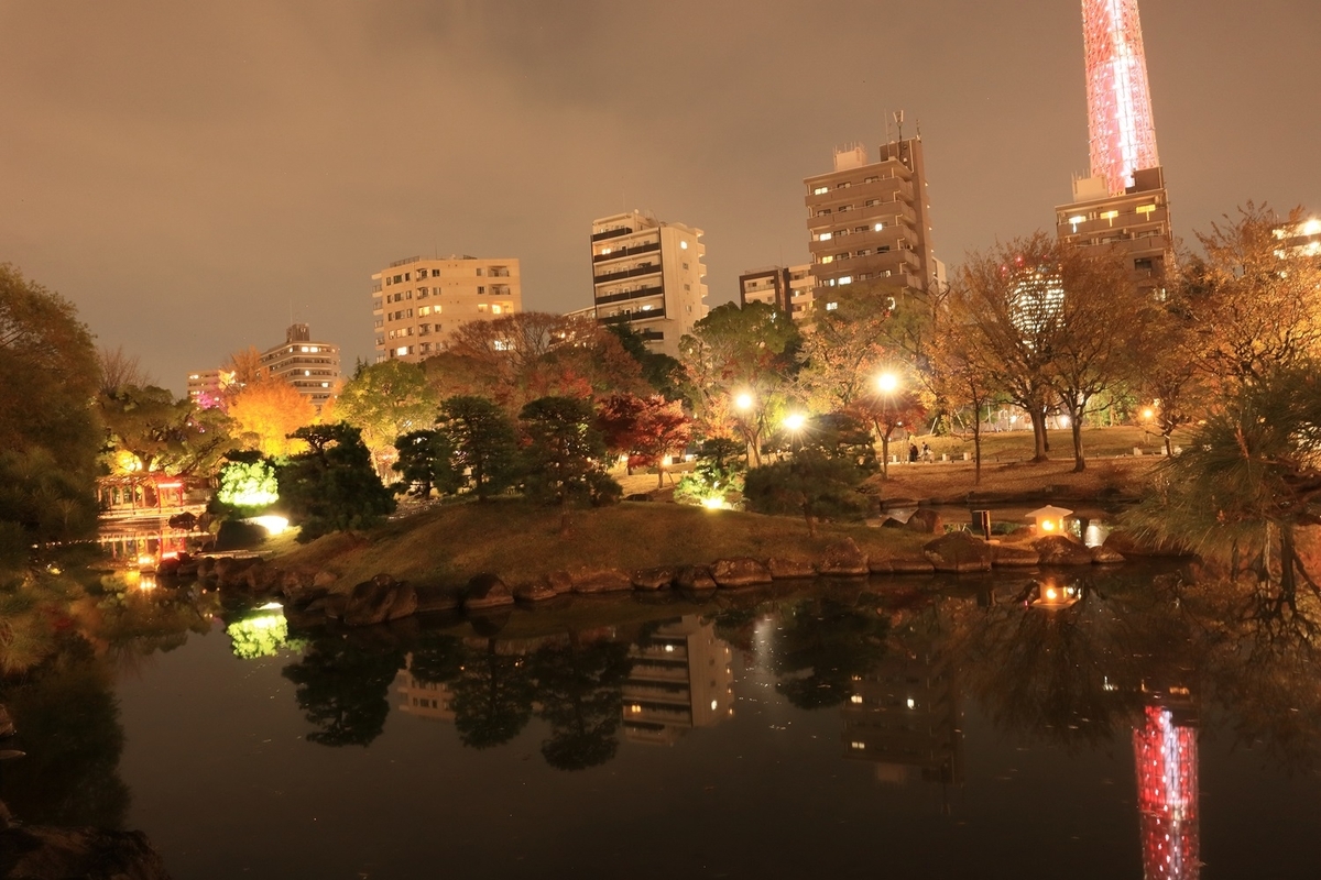 隅田公園の日本庭園