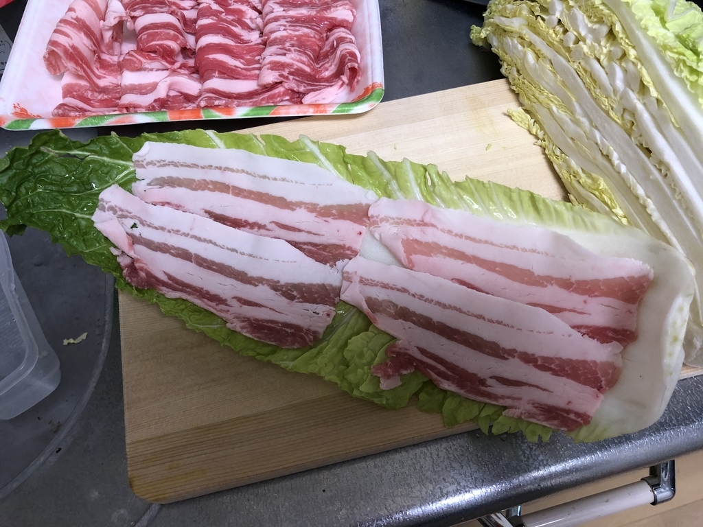 豚バラオンザ白菜