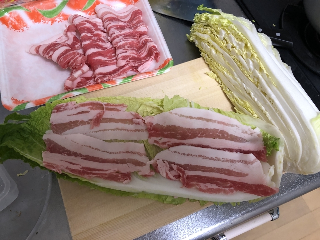 豚バラオンザ白菜2枚目