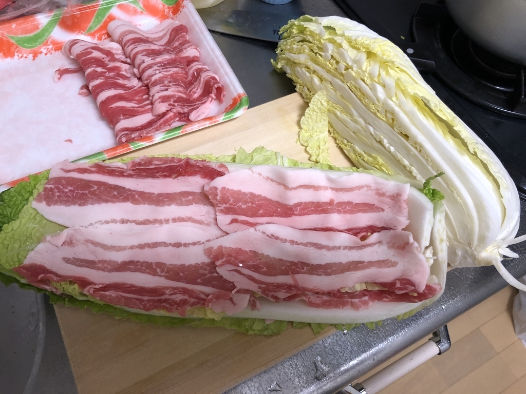 豚バラオンザ白菜3枚目