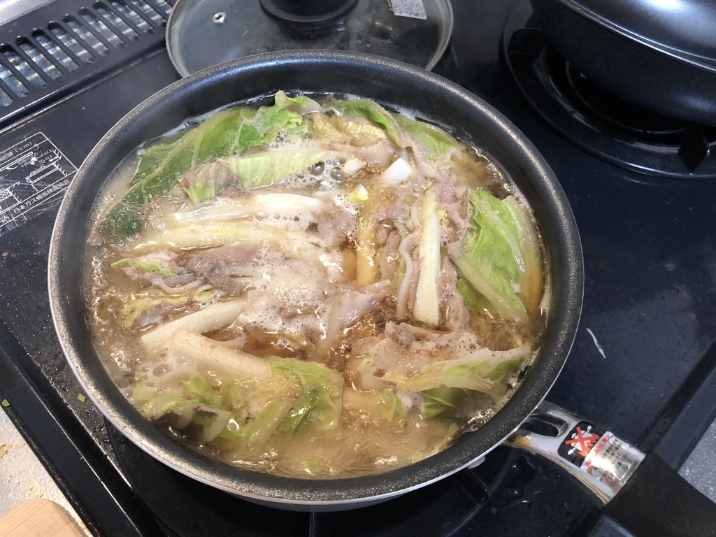 ミルフィーユ鍋出来た