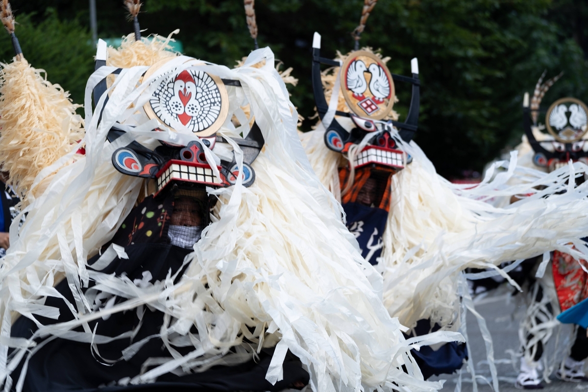 獅子踊りを見に小友まつりへ行ってきた - 青藍寫眞館