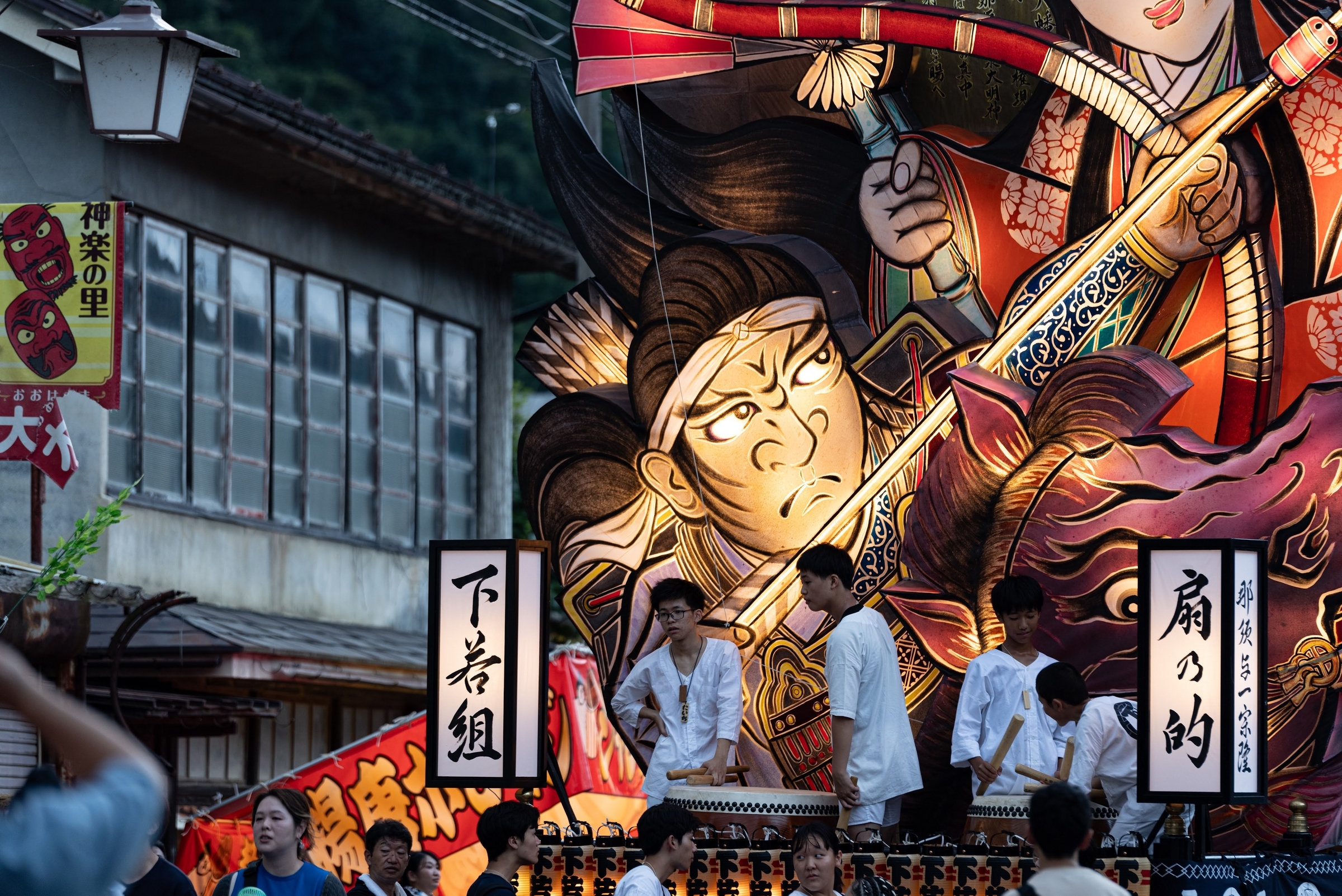 夏の風物詩、大迫あんどん祭りを撮る - 青藍寫眞館