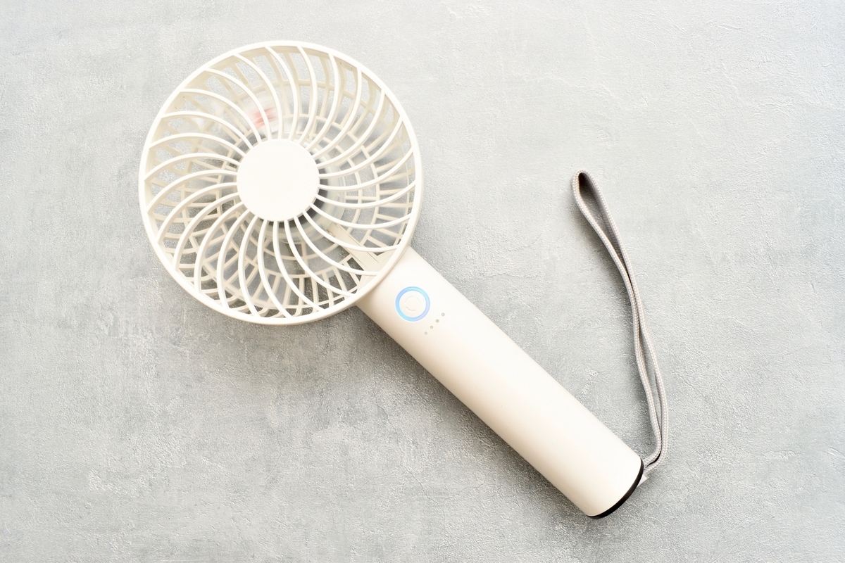 手持ち扇風機が動かない!落下時にやるべき3つのポイント