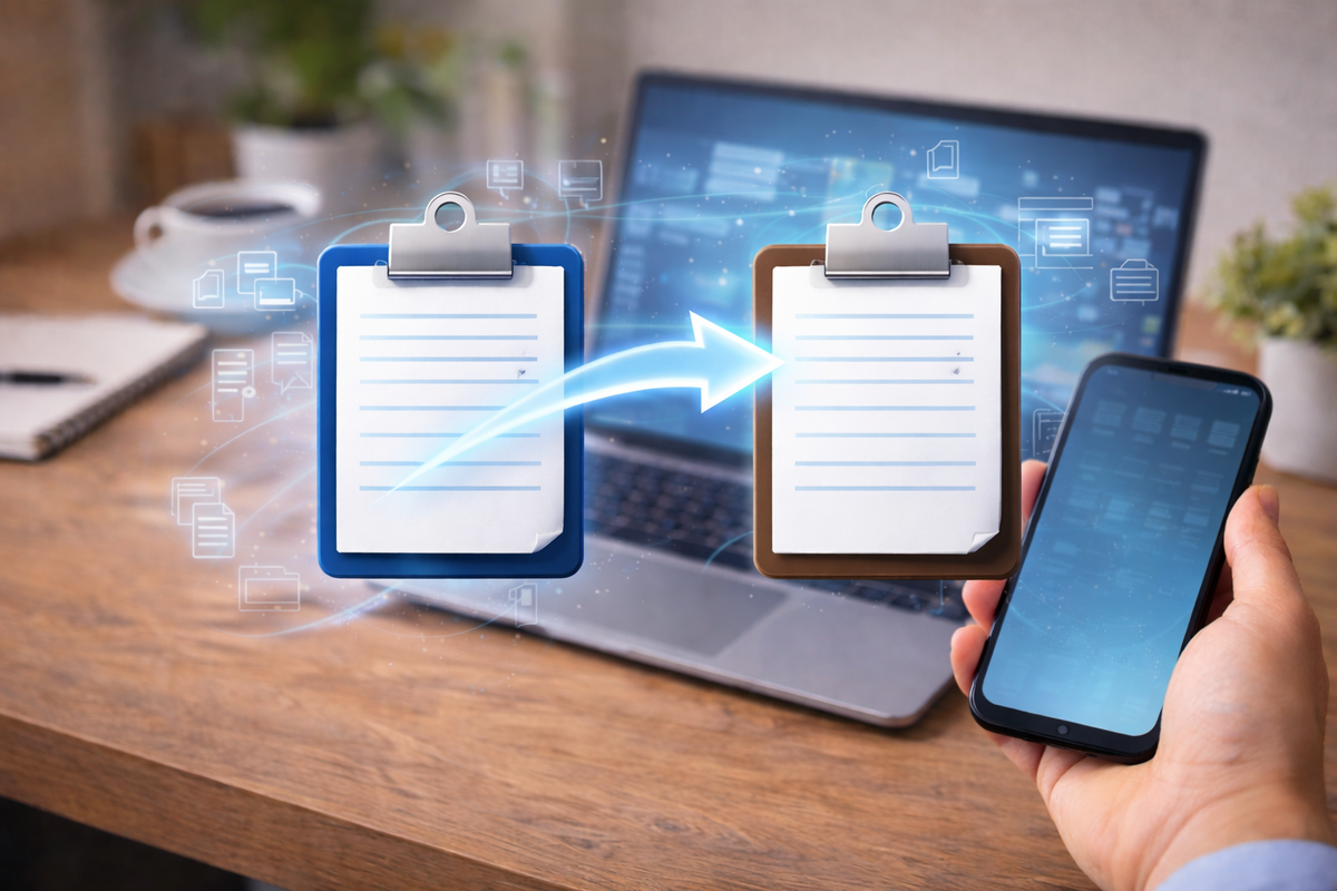 クリップボード共有の基本概念を整理する