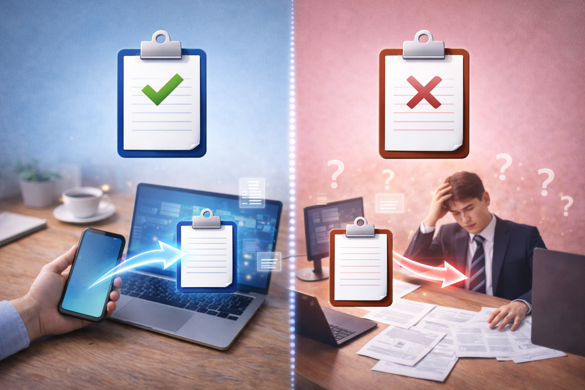 クリップボード共有が役立つケース・そうでないケース