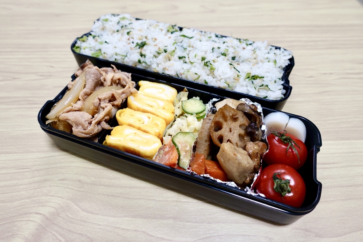 崩れにくい弁当のコツ