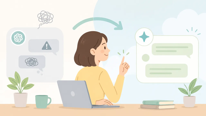 ChatGPT・Google AIモードの生成エラーの意味と対処法