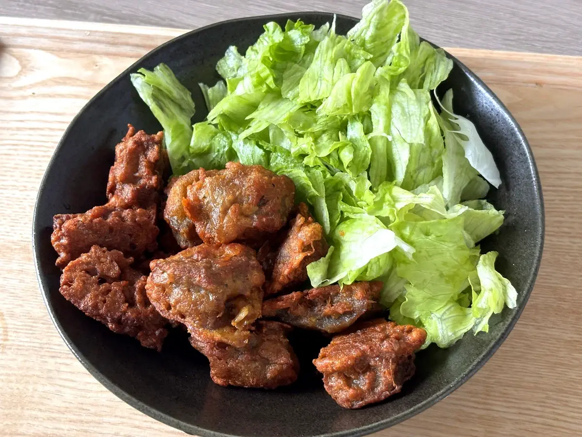グルメ 料理 レシピ コレステロール対策 減塩 飽和脂肪酸 健康 ネオこんにゃくの唐揚げ