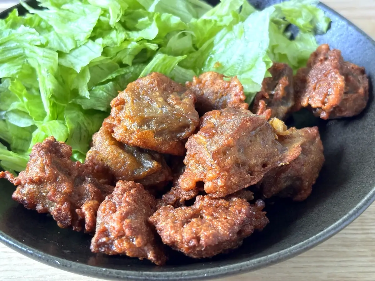 グルメ 料理 レシピ コレステロール対策 減塩 飽和脂肪酸 健康 ネオこんにゃくの唐揚げ