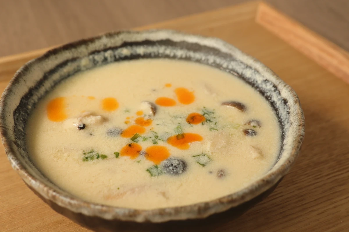 料理　グルメ　レシピ　シェントゥジャン　鹹豆漿　台湾　健康　減塩　低脂質