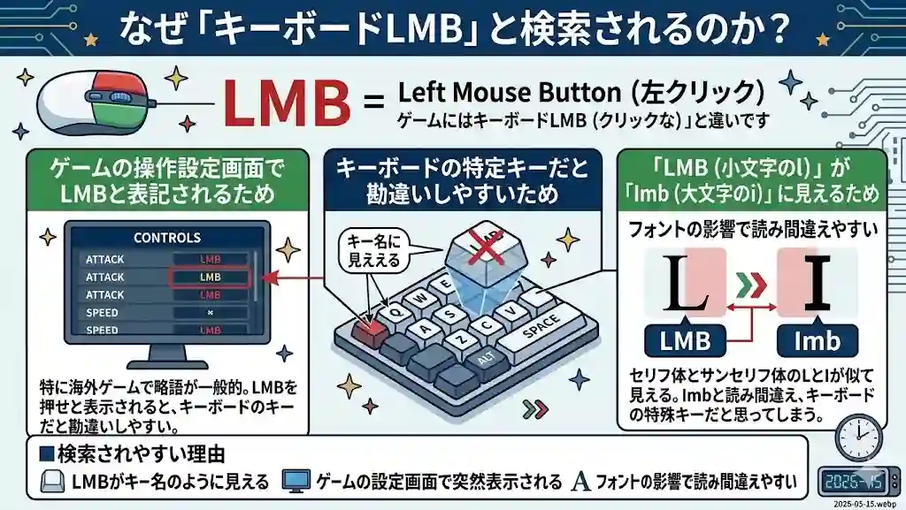 Lmb Key Pc キーボードLMBとは?場所はどこ?マウス操作の略称と設定方法を解説 - ささみノート