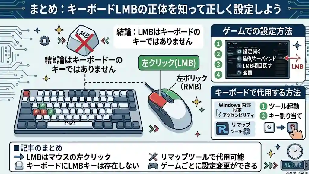 Lmb Key Pc キーボードLMBとは?場所はどこ?マウス操作の略称と設定方法を解説 - ささみノート