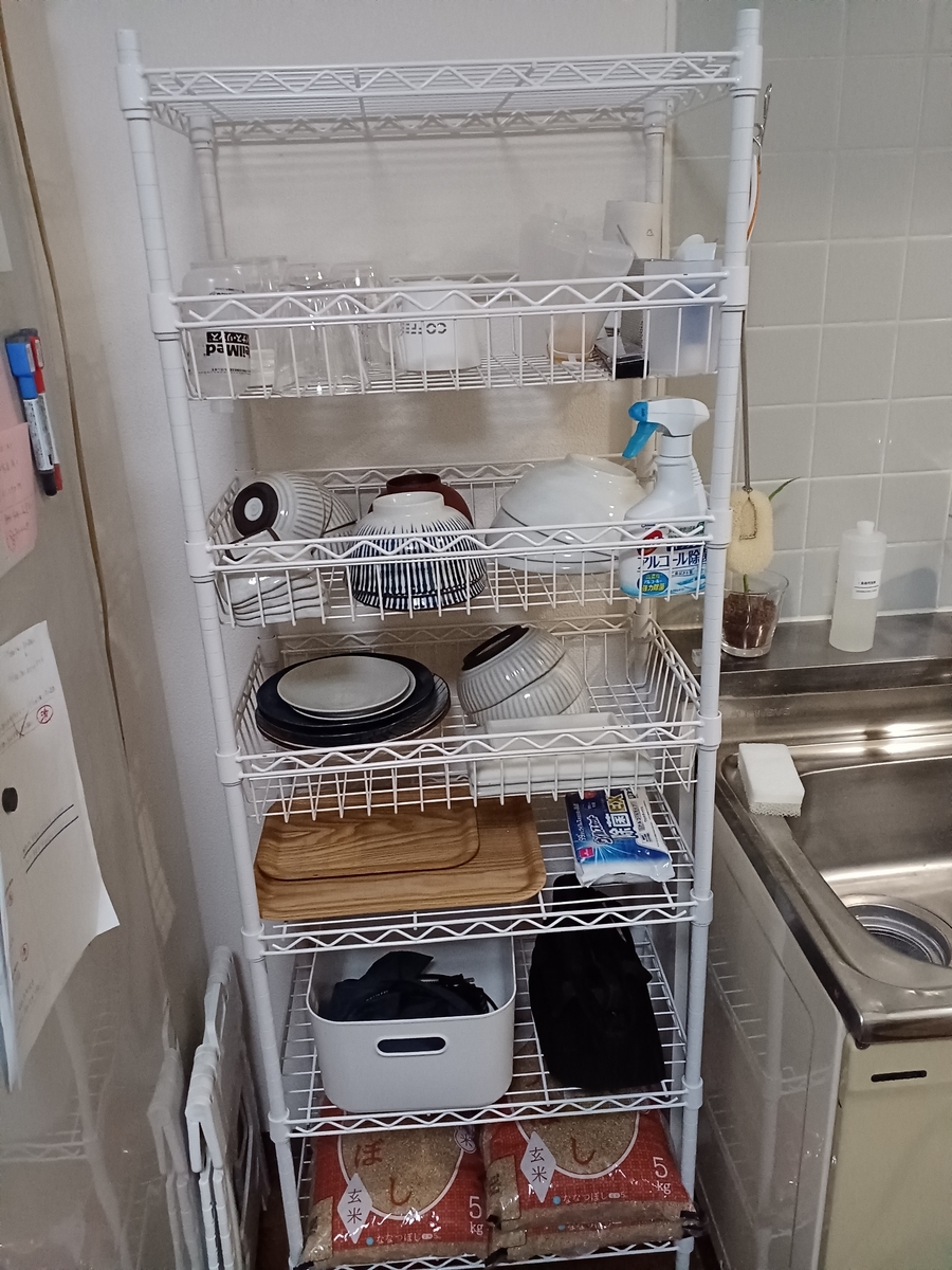 スチールラック メタルラック ライトグレー 2個セット 灰色 組み合わせ