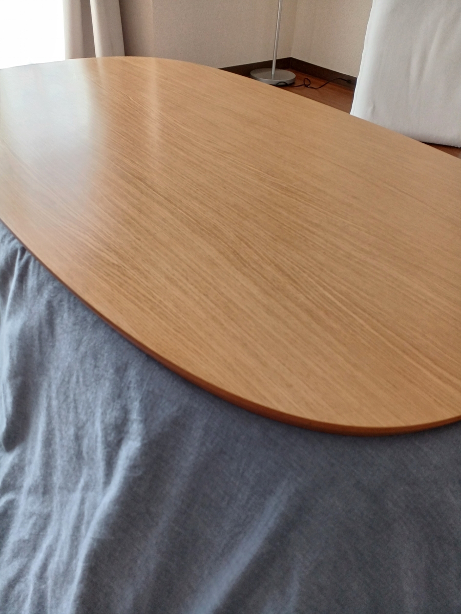 無印良品 オーク材無垢ダイニングテーブル 蜜蝋ワックスDIY塗布済み ワックス塗布におすすめの布 - 暮らしの土台を整える