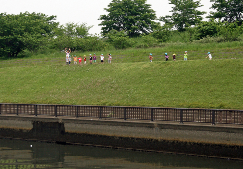 隅田川・岩淵水門付近