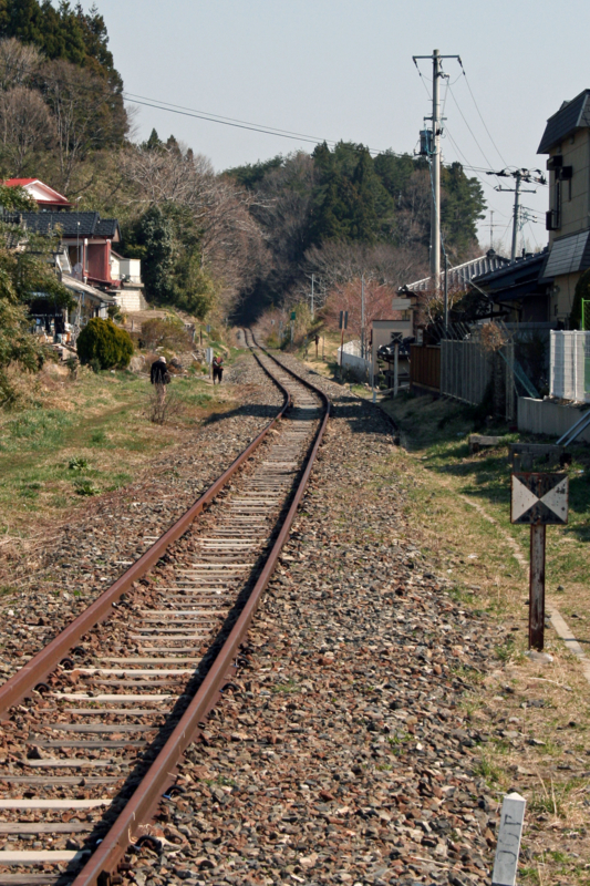 山田線吉里吉里駅付近（大槌町）-14.04-