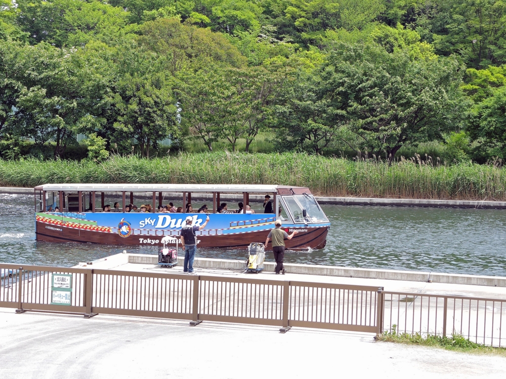 個別 旧中川 川の駅 江東区 水陸両用バス 1 16 05 の写真 画像 東京 Sashimi Fish1 S Fotolife