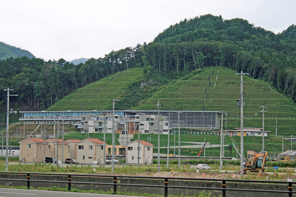 鵜住居復興スタジアムから文教地区（釜石市）-1-18.09