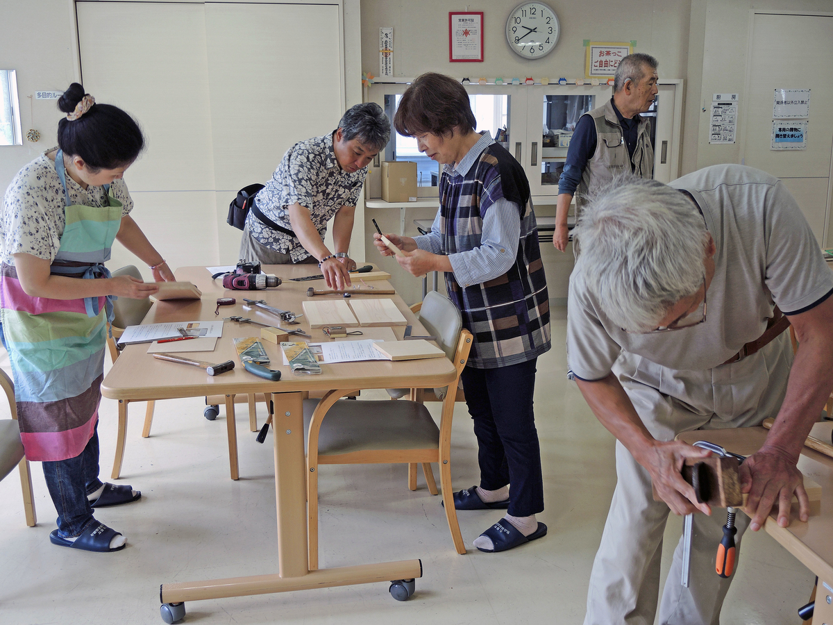 2018木工ワークショップ（大槌町、和野っこハウス）-4-18.09