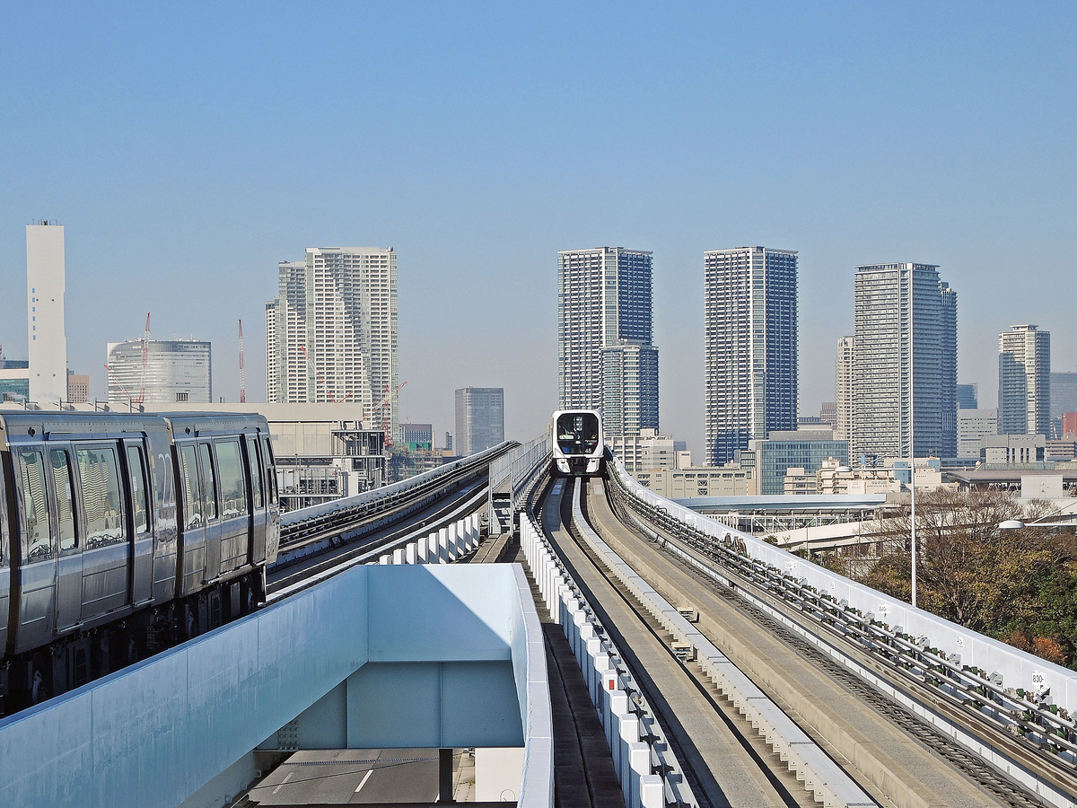 「有明テニスの森」駅（江東区）-2-18.12