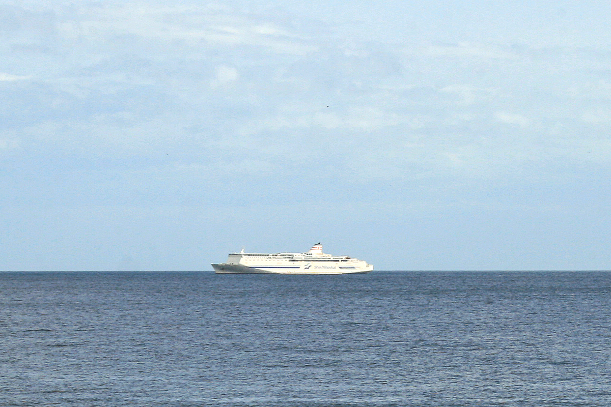 津軽海峡、待避船（風間浦村）-1-18.09