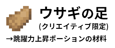 ウサギの足