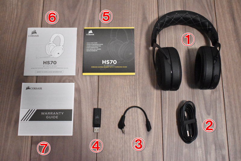 Hs70 Wireless レビュー Corsairからサラウンド対応ワイヤレスヘッドセットが発売 早速使ってみた さっさん部ログ