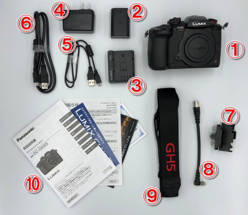 パナソニック GH5S 付属品のみ
