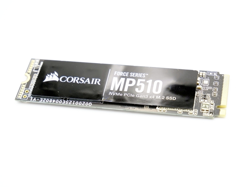 CORSAIR FORCE SERIES MP510 レビュー】CORSAIRのM.2 SSDが