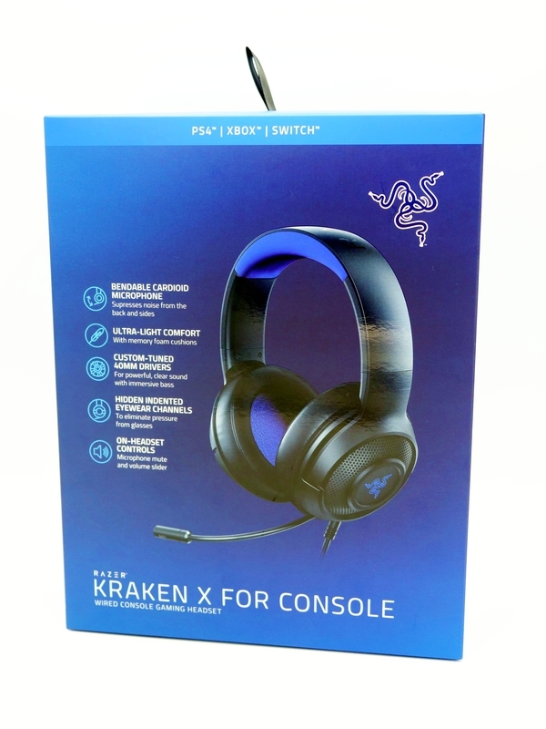 Kraken X for Console レビュー】遂にRazerからも低価格帯ヘッド