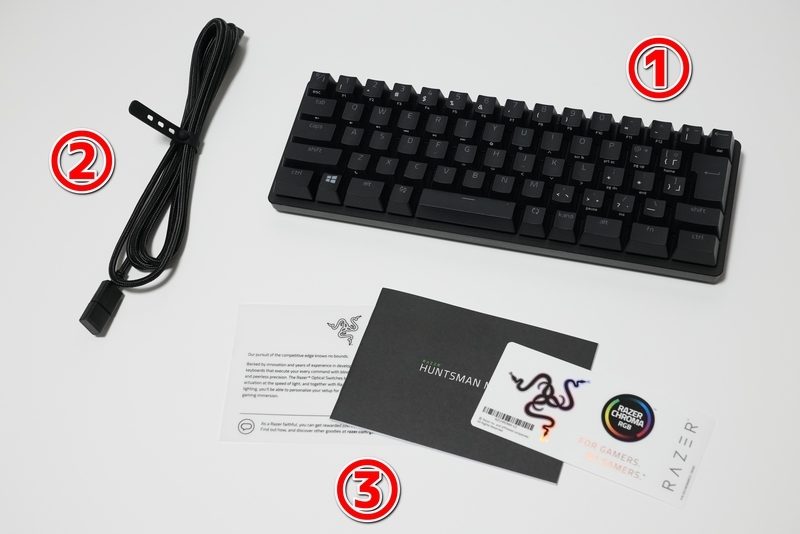Razer ゲーミングミニキーボード Huntsman Mini JP 日本語配列
