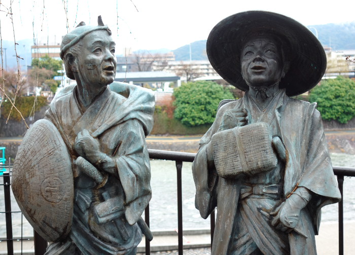 東海道 膝栗毛 東海道中膝栗毛』ー お伊勢参りのあと京の伏見にやってきた弥次郎・北