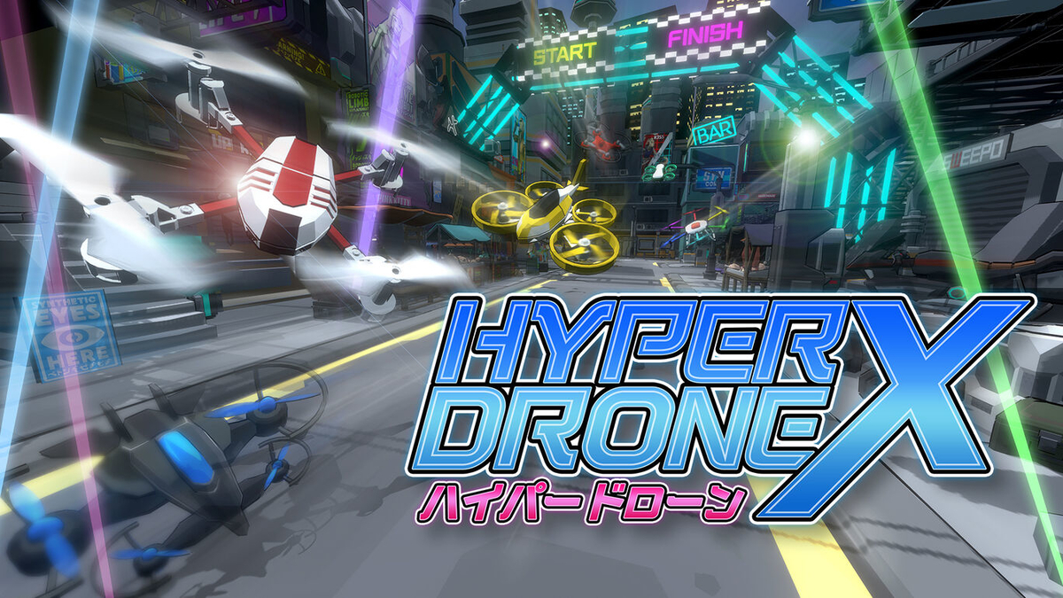 新作】【Nintendo Switch】「HYPER DRONE X（ハイパードローンX）」の