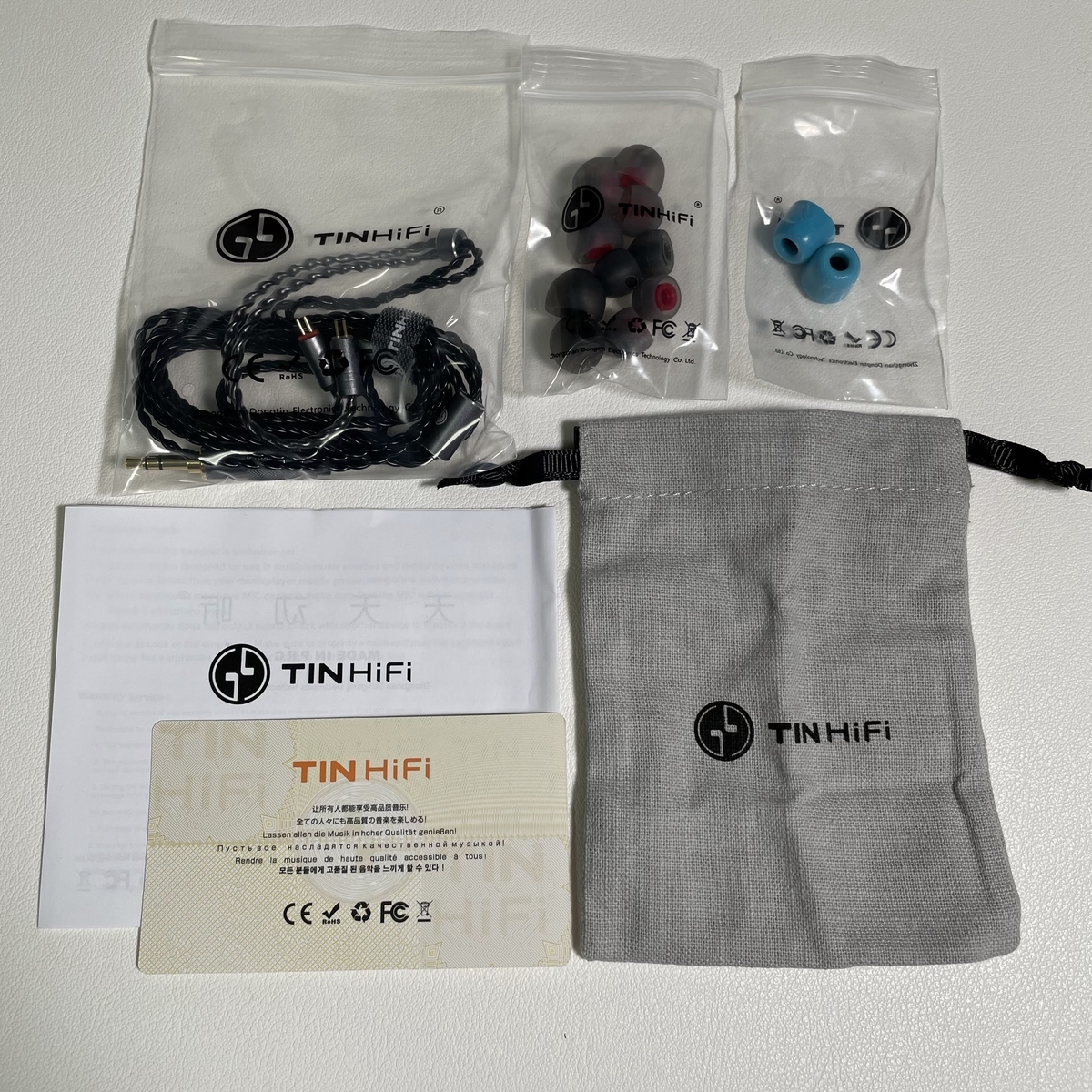 TinHiFi『T3Plus』レビュー。1万円以内で買える評価の高いイヤホン